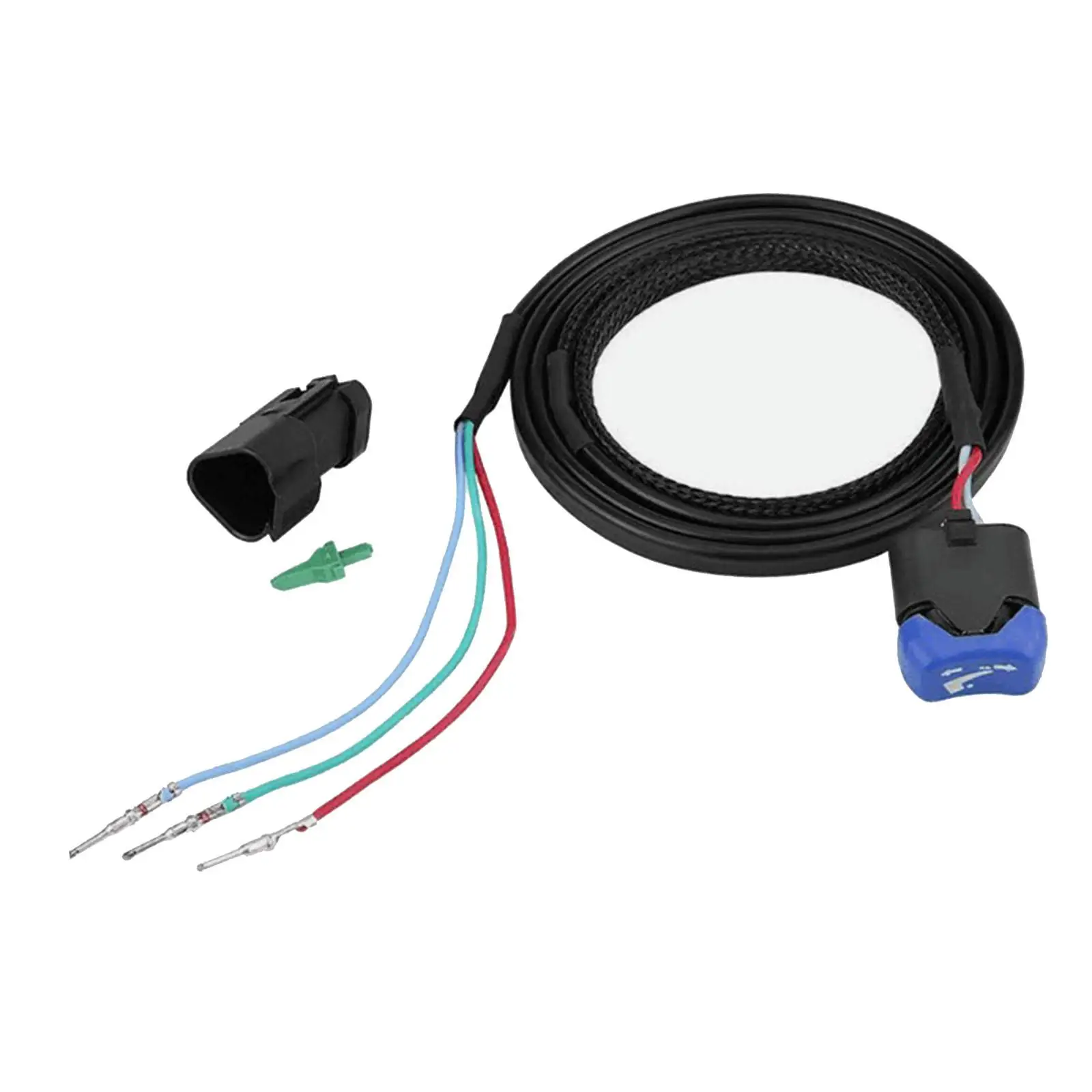 Trim Tilt Switch Replacement Marine Outboard PP Material Durable Black for Bombardier Johnson Engine Model 5006358