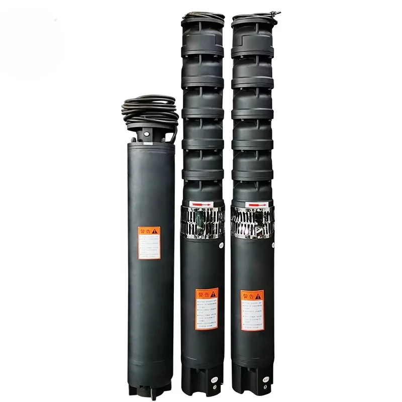 

High-Pressure QJ Deep Well Pump For Agricultural Irrigation Customizable OEM Submersible Vertical Water Pump Multistage Electric