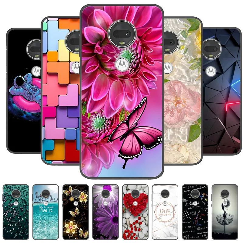 Funda Protectora de TPU con Acabado Pintado para Moto G7 Power, Carcasa para Motorola Moto G7 Play Power, Fundas para G7Play EU