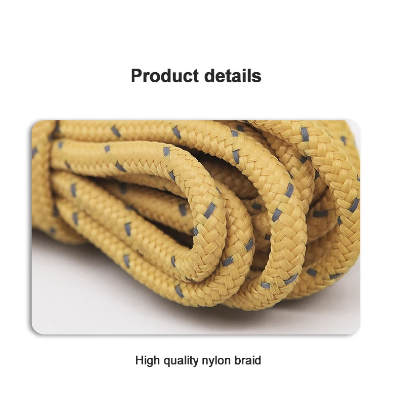 Extra Strong 4mm 4M Thick Rope for Outdoor Camping and Windproof Tent Accessories