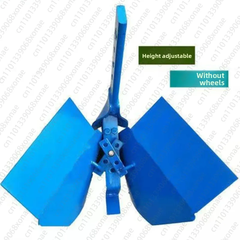 The New Type of Micro-tiller Furrow Opener, Hand-guided Multi-functional Adjustable Pulley Furrow Opener