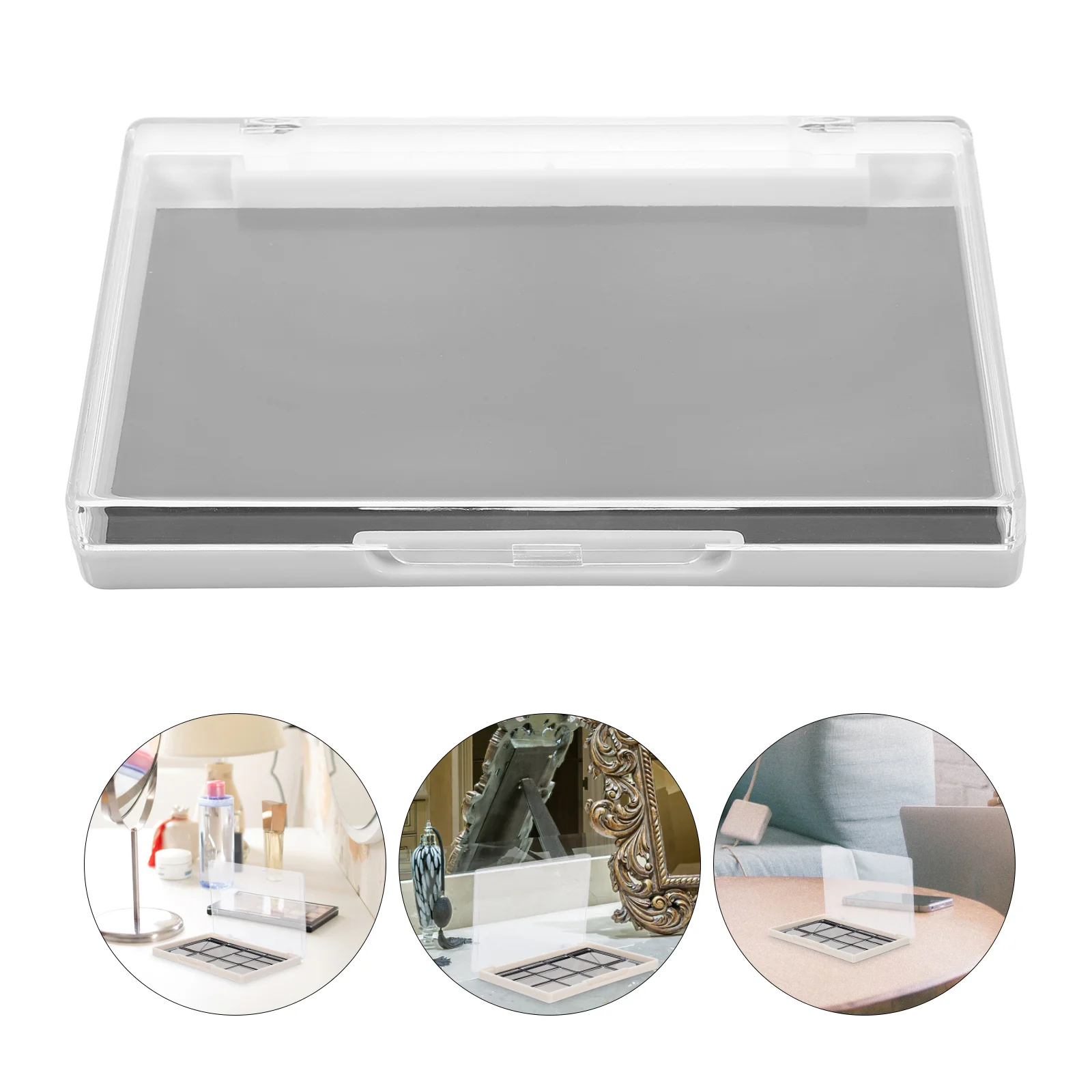 

5 Pcs Makeup Trays Magnetic Empty Holder Storage Box Eyeshadow Plate Plastic Palette