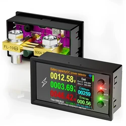 DT20 DC Meter Tester di capacità di alimentazione della batteria al litio 420V 30A-600A DC Voltage WiFi versione Online amperometro bidirezionale