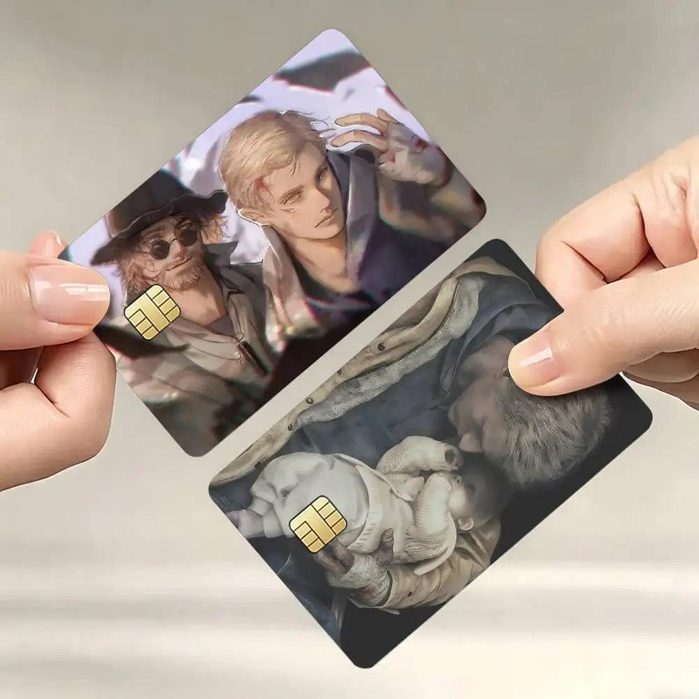 

K-Karl H-Heisenberg E-Ethan W-Winters Sticker Decoration Creative Bank Card Bus Metro Waterproof Sticker