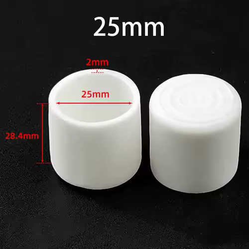 4-30Pcs PVC White Furniture Table Foot Tip Chairs Legs Pad Protector Cover Round/Square Pipe Plug Lid Tube Hole Protection Cap - Image 16