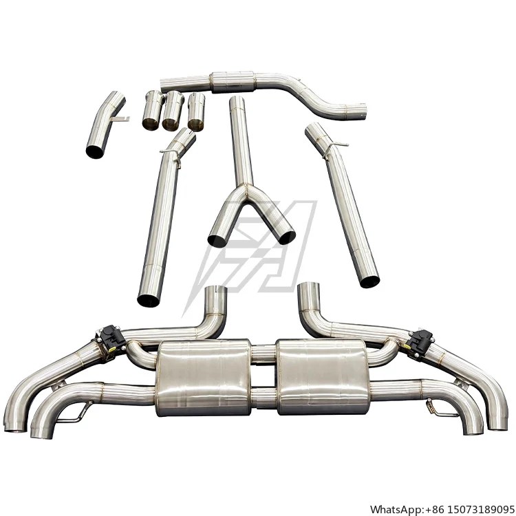 For  X7 2020-2021 G07 Exhaust System Middle Tail High Performance Cat Back Exhaust Pipe Electronic Exhaust Valve Muffler