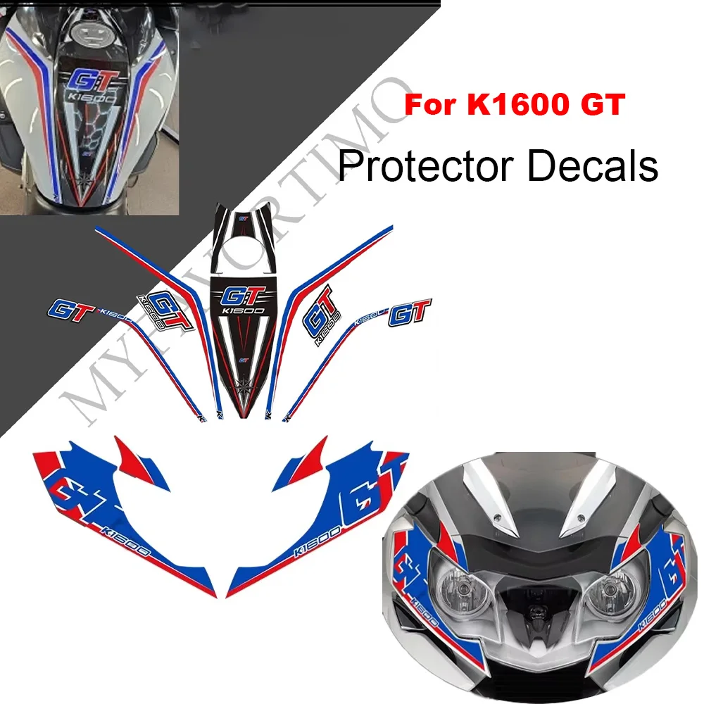 オートバイ-bmw-k1600gt-k1600-k-1600-gt-タンクパッドオイルキット膝傷プロテクターステッカーボディフェアリングカバーデカール