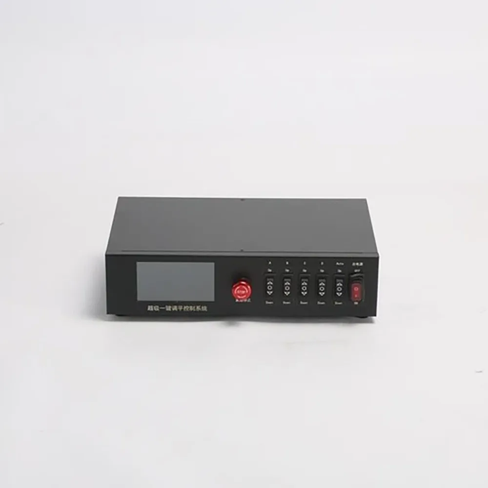 Electric leveling stabilizer leg custom rv fitting suitable for pickup camper trailer caravan and industrial machinery