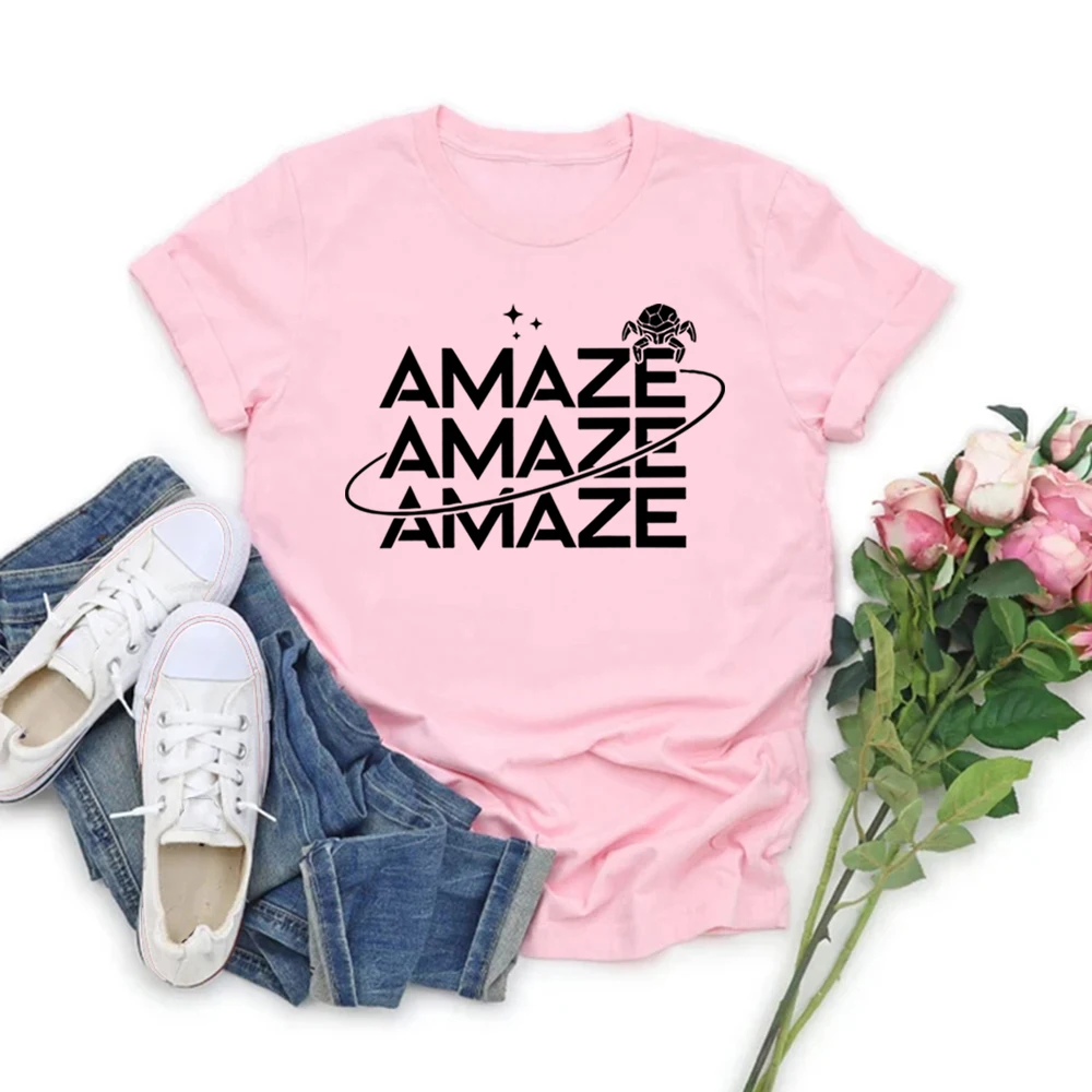 Amaze Unisex T-Shirt Project Hail Mary Rocky Inspired Sci Fi Shirt Short Sleeve Graphic T Shirts Funny Space Quote Tshirt Tops view 2