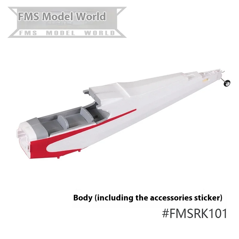Fms-Accessoires d'avion J3v4, Fuselage, Ailes principales, Propless, Covers, Moteurs, Shababot, Autocollants de train d'atterrissage, Moteurs, 1400mm