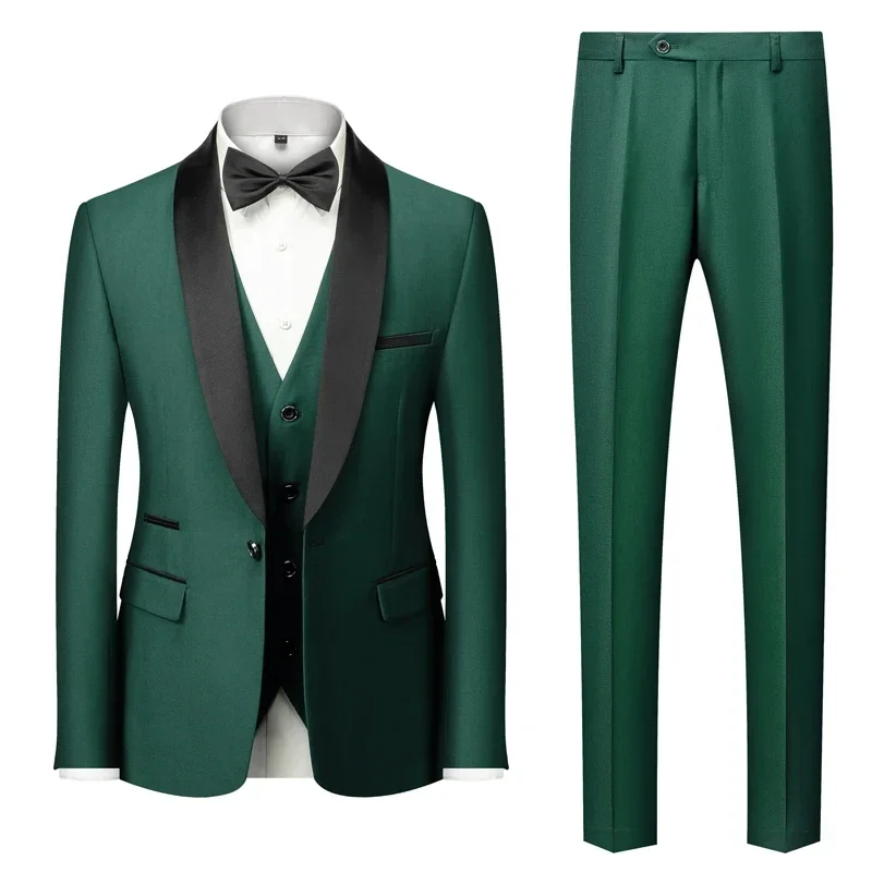 

A3753 Men Formal Summer Suit Jacket Men Business Jacket Elegant Lapel Business Coat