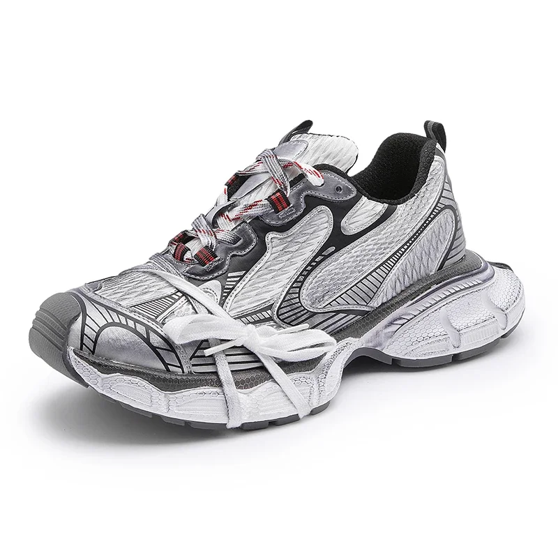 Дизайнерская роскошная спортивная обувь для женщин, повседневные кроссовки для бега на шнуровке, дышащие теннисные женские кроссовки на плоской подошве, 2024, трендовая мода