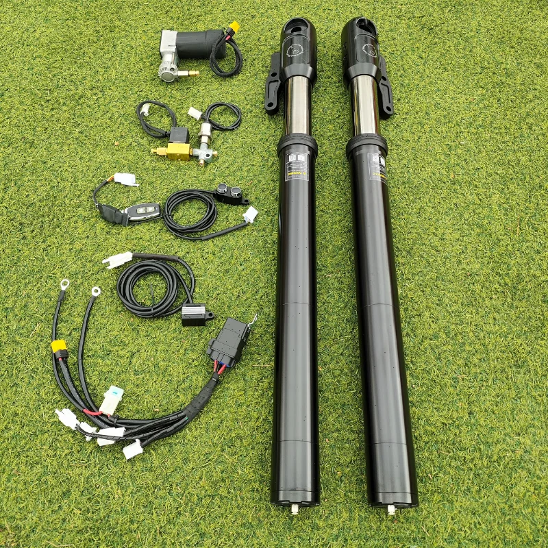 Motorcycle Shock Absorber Purple Flame Customized Modified Universal Motorcycle Inverted Front Shock Absorber