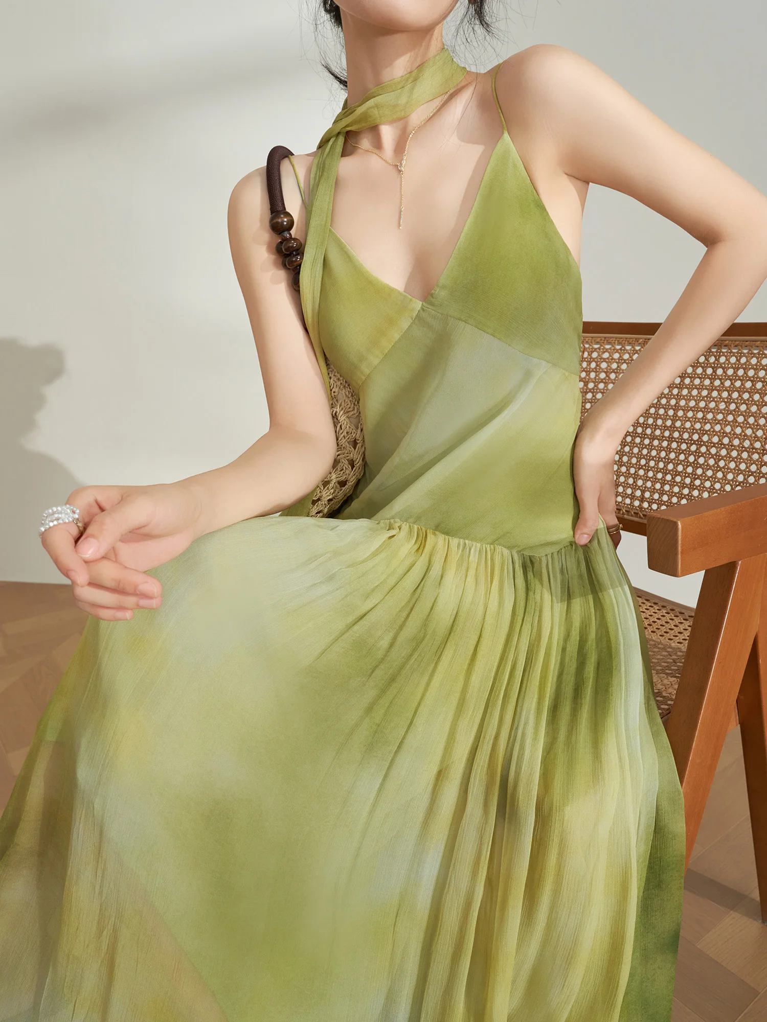 

Летнее повседневное платье Flowing Era с принтом, без рукавов, свободного кроя, H-образный силуэт, из полиэстеровой смеси, для женщин