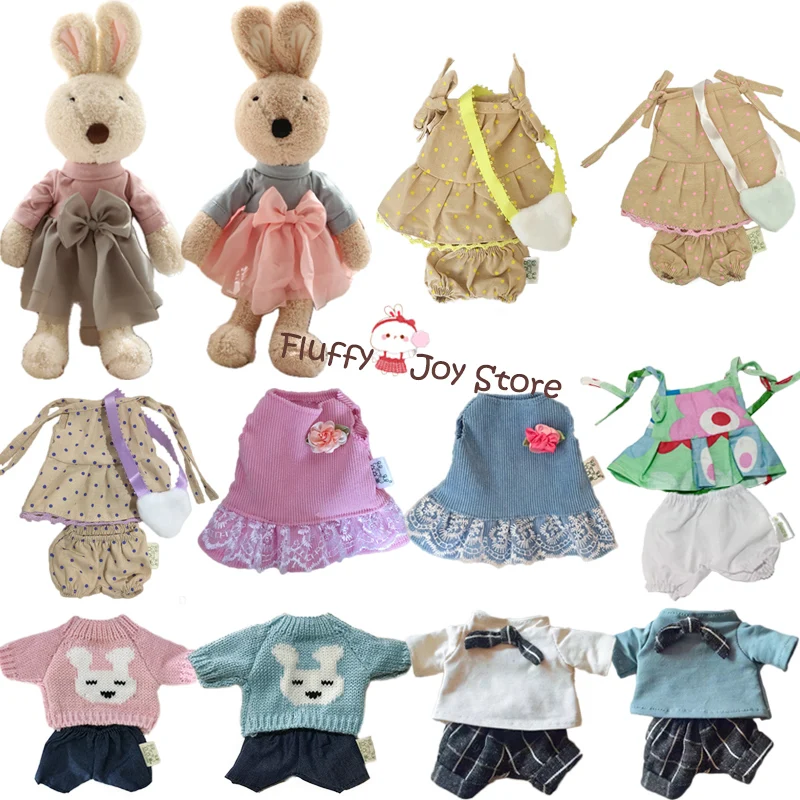 

Кукольная одежда для 30 см/45 см/60 см Le Sucre Rabbit, плюшевые игрушки, платье, свитер, одежда с кроликом, аксессуары, подарки для детей