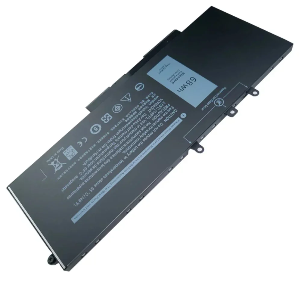 Imagem -03 - Gjknx-bateria para Dell Latitude Dell Latitude E5480 5580 5490 5590 Precisão M3520 M3530 Gd1jp Dy9nt 68wh 7.6v