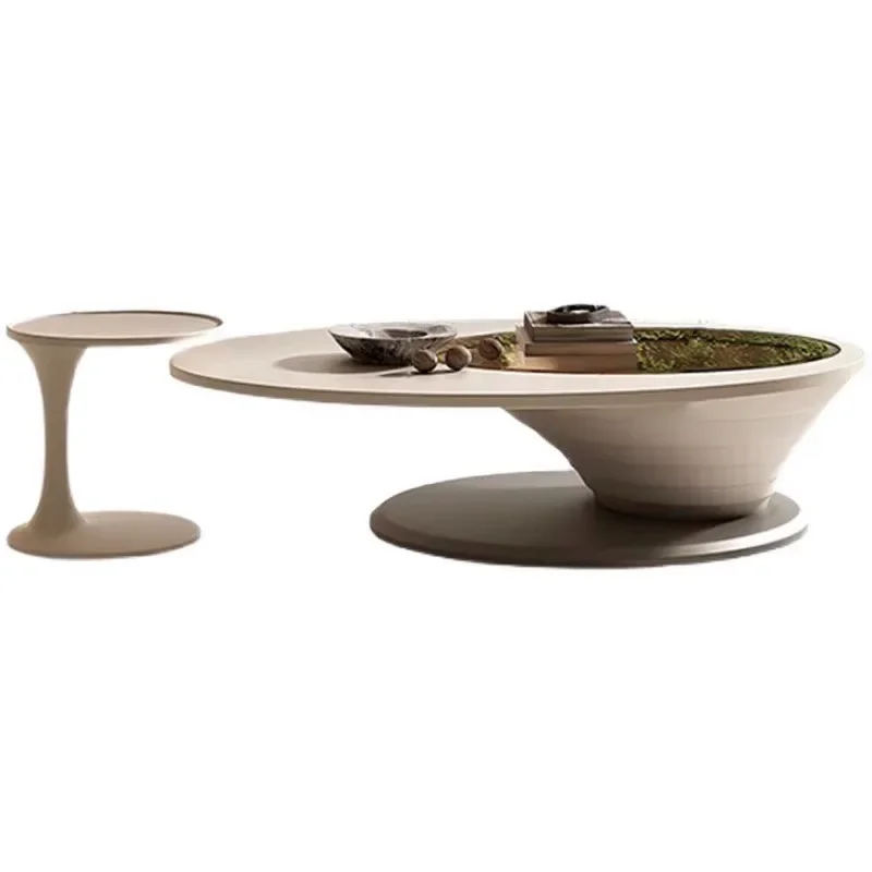 

ls 04Spiral coffee table living room home designer small apartment light luxury special-shaped freehand space coffee table advan