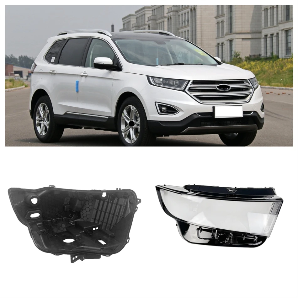 

Для Ford Edge 2015 2016 2017 2018 2019 аксессуары автомобильные базовые фары корпус задний задний корпус линзы передней лампы