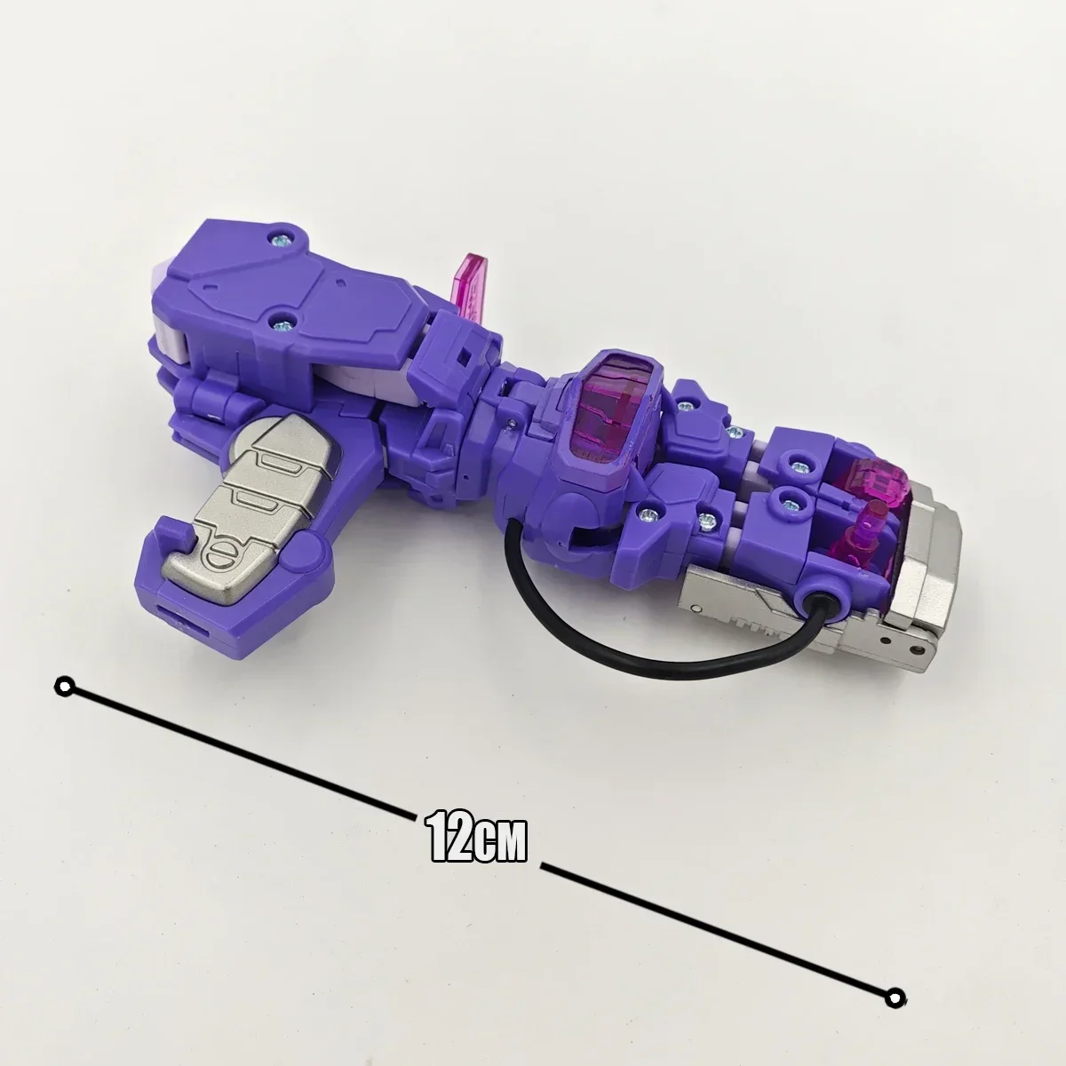 Em estoque transformando brinquedos pockettoys pt03 shockwave g1 versão animada pequena escala robô modelo figuras de ação coleção presente