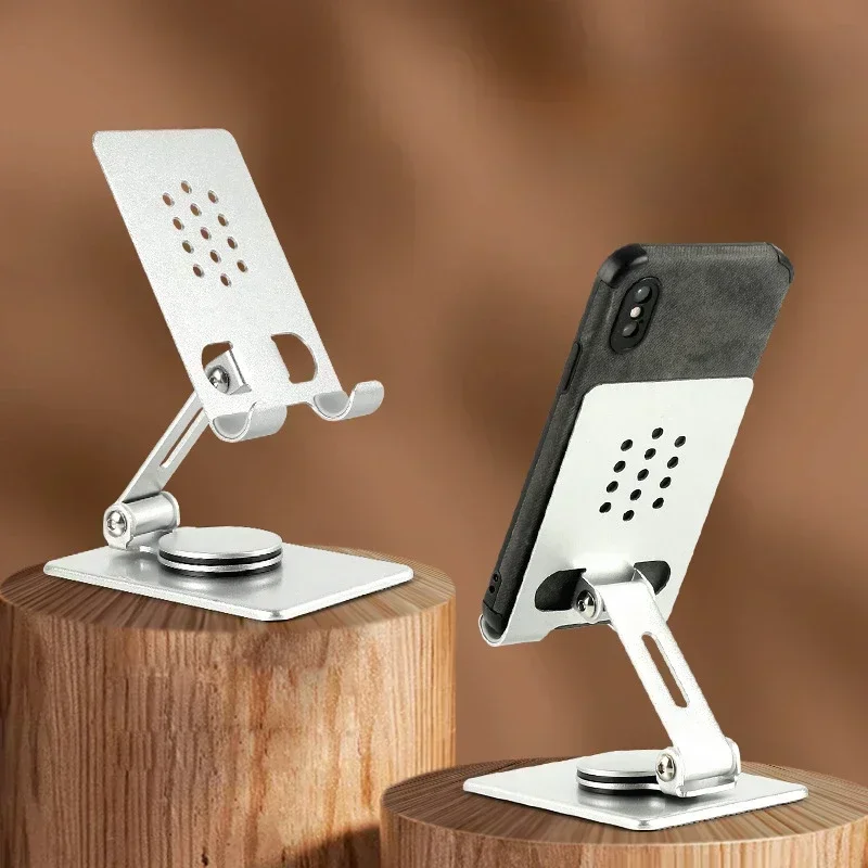 

Универсальный складной настольный держатель для телефона из алюминиевого сплава, подставка для держателя мобильного телефона, настольный металлический держатель для планшета