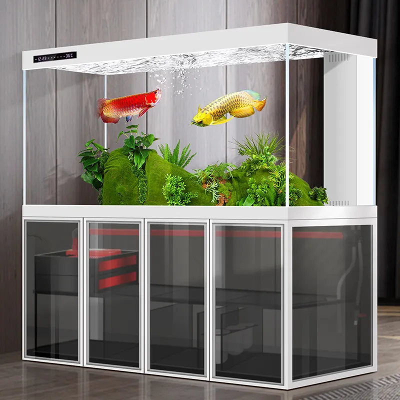 Arowana tank large living room 2025 new home office screen partition ecological intelligent constant temperature
