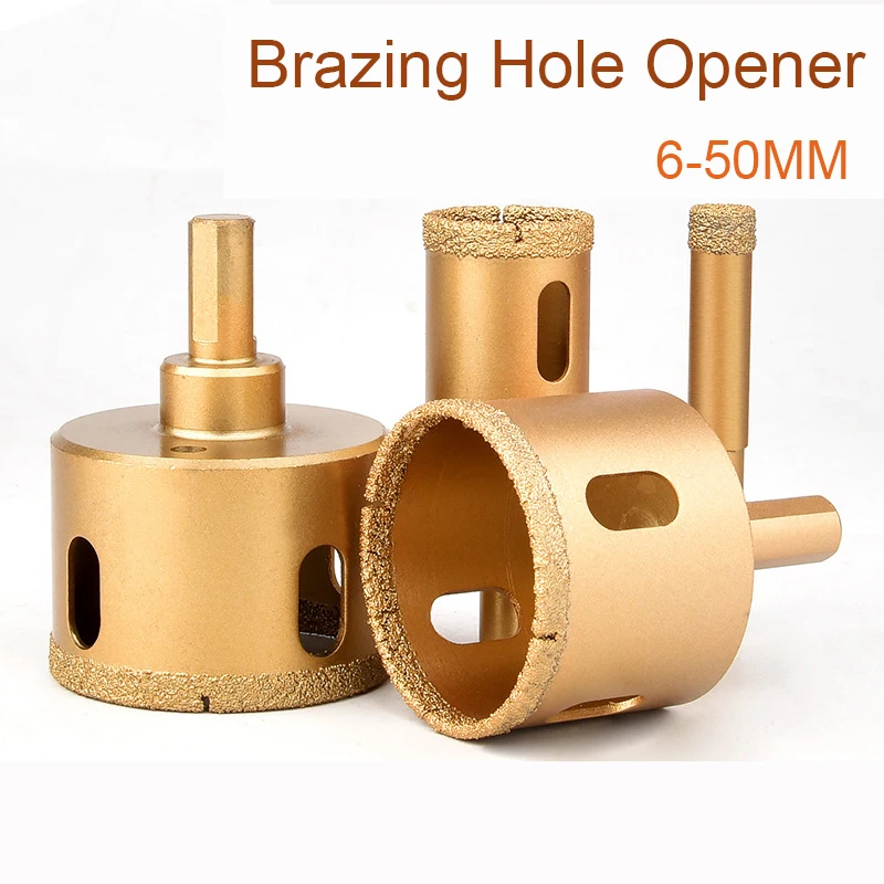 6-50 مللي متر عالية الجودة الماس الحبوب المغلفة مثقاب الخشب بلاط الرخام كوب سيراميك ثقب المنشار لقمة ثقب لحفر سيراميك