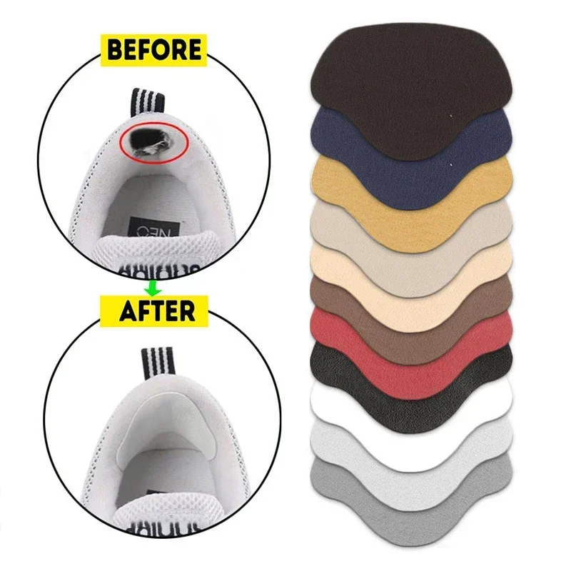 6Pcs Sports Shoes Repair Stickers Heel Protector Anti-Wear Sneakers Protector Adhesive Patch Repair Shoes Heel Foot Care