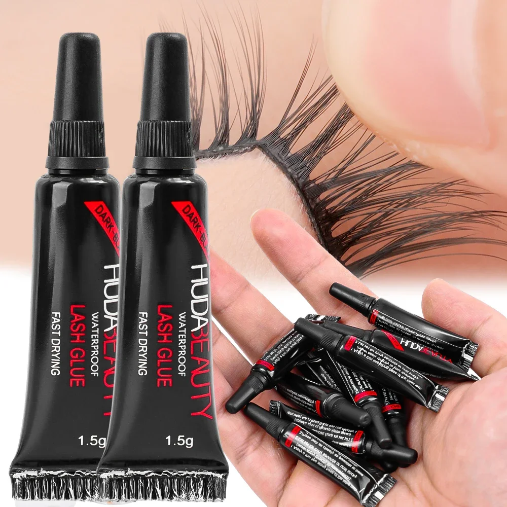 Waterproof Quick Dry Eyelash Glue Lasting Strong Lash Glues Non-irritating False Eyelashes Extensions Adhesive Makeup Cosmetics