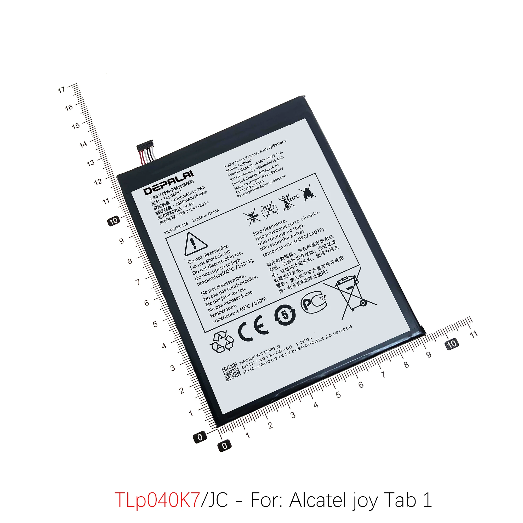 TLp029C1 TLp030J7 TLp033A7 Battery For Alcatel Fierce A30Plus A3XL N5Pro Battery joy 40SE TLp040K7 TLp043E7 TLp049C8 Batteries