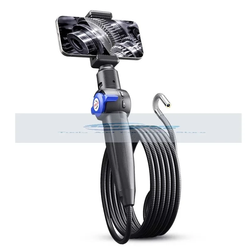 H408M high definition high temperature professional auto repair endoscope 200W pixel handheld steering pipe industrial endoscope