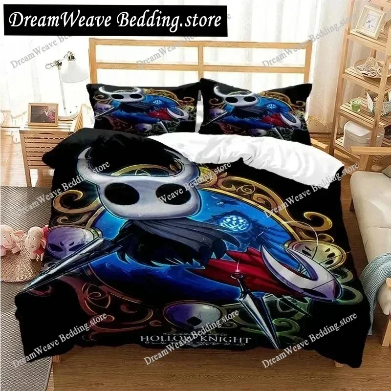 Hollow Knight Fashion Digital Printing Bedding Set Duvet Cover Comforter Bed Single Twin Full Queen Youth Girl Boys Gift592FQH