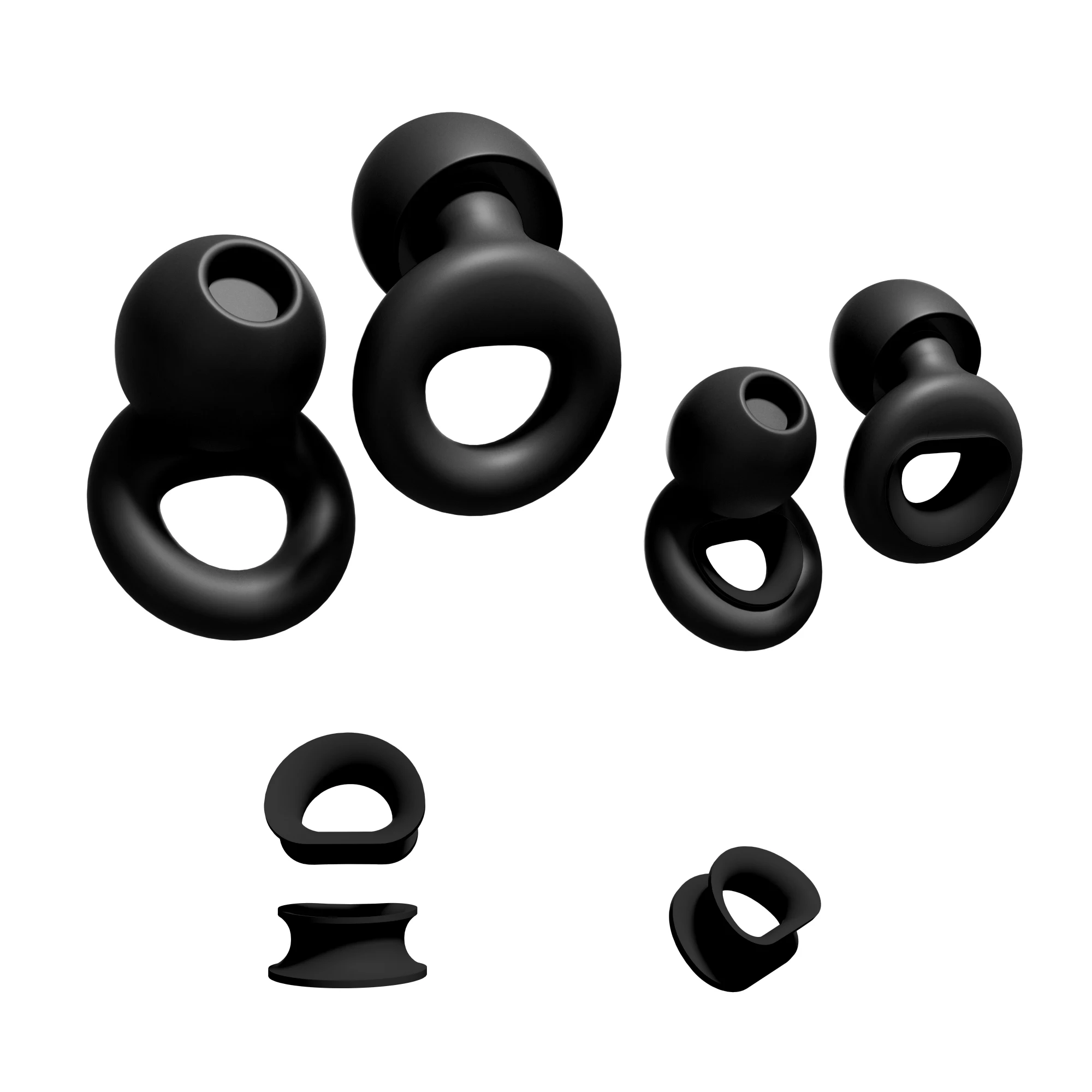 HUAK Ear Plugs Sleeping Noise Canceling Ear Plugs Waterproof Swimming Silicone Ear Breed Stuffer Children's Hear Protector