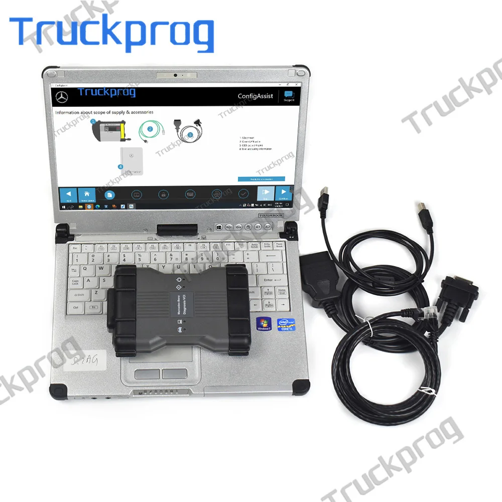 

for Benz MB STAR C6 Multiplexer MB C6 SD Connect C6 DOIP WIFI Replace Xentry DAS WIS EPC Car Truck Diagnostic Tool +CF C2 Laptop