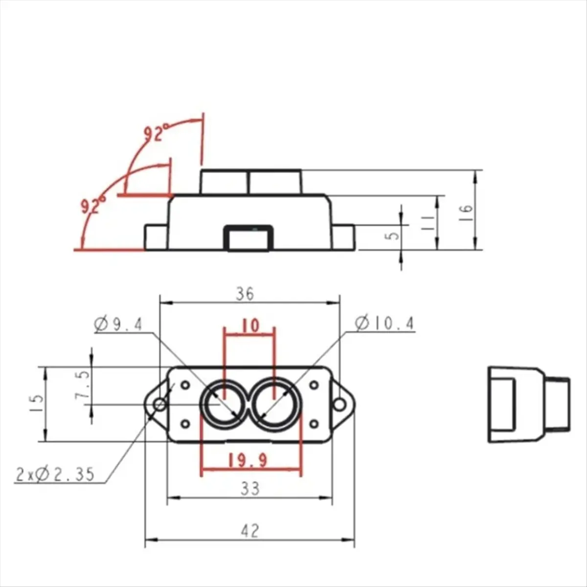 nuovo-modulo-di-rilevamento-distanza-lidar-tfmini-s-a-punto-singolo-micro-type-per-arduino-pixhawk-45-6v-interfaccia-uart-i2c-tfmini-aggiornato