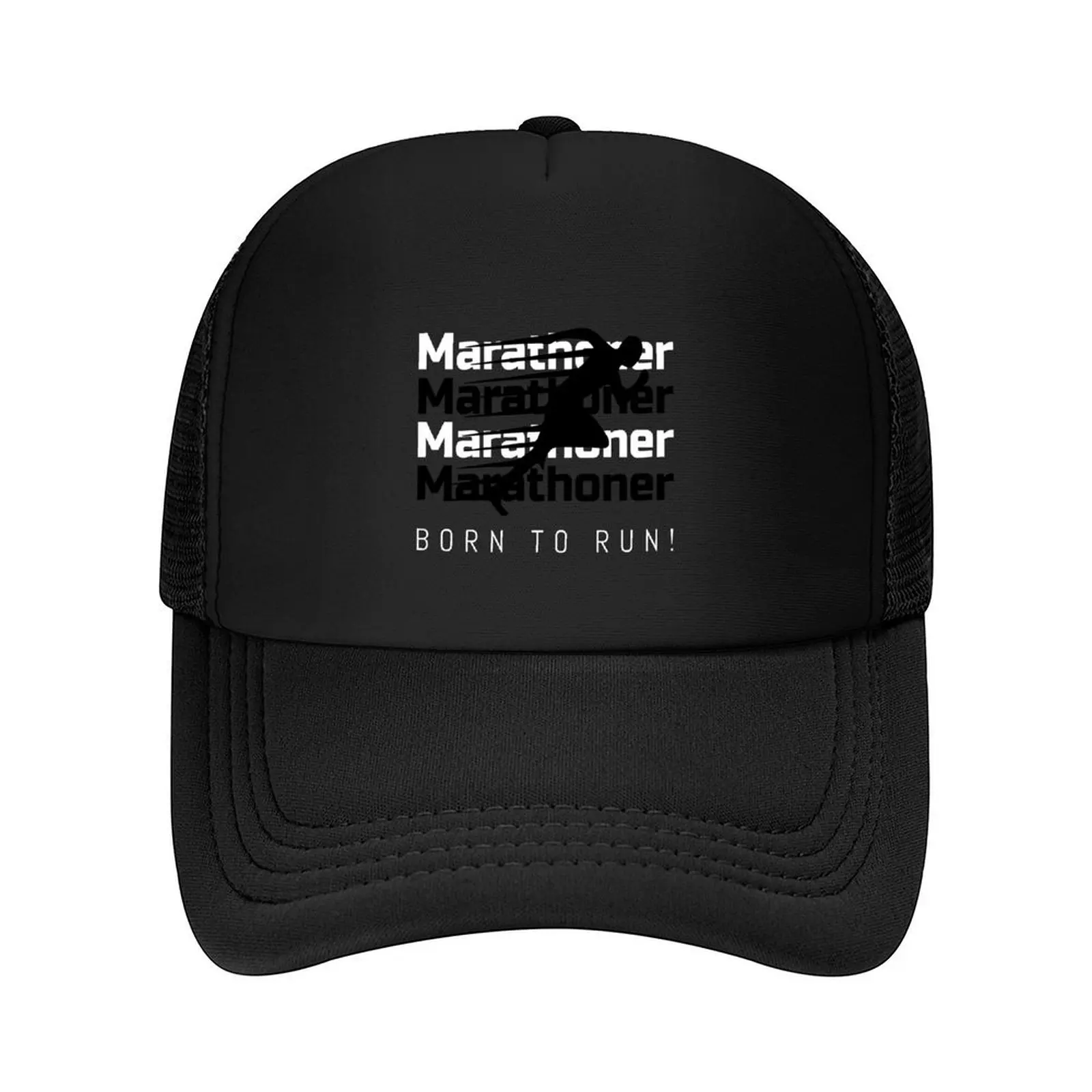 

Marathoner - Born to Run! Baseball Cap birthday Vintage Hat Baseball Cap Beach Bag Hats For Men Women's