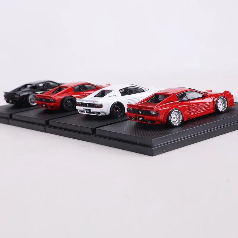 Ster Model 1/64 Ferrari Testarossa LB Widebody Gemodificeerde Gegoten Auto Model Simulatie Collectie Auto Model Jongen Verjaardagscadeau
