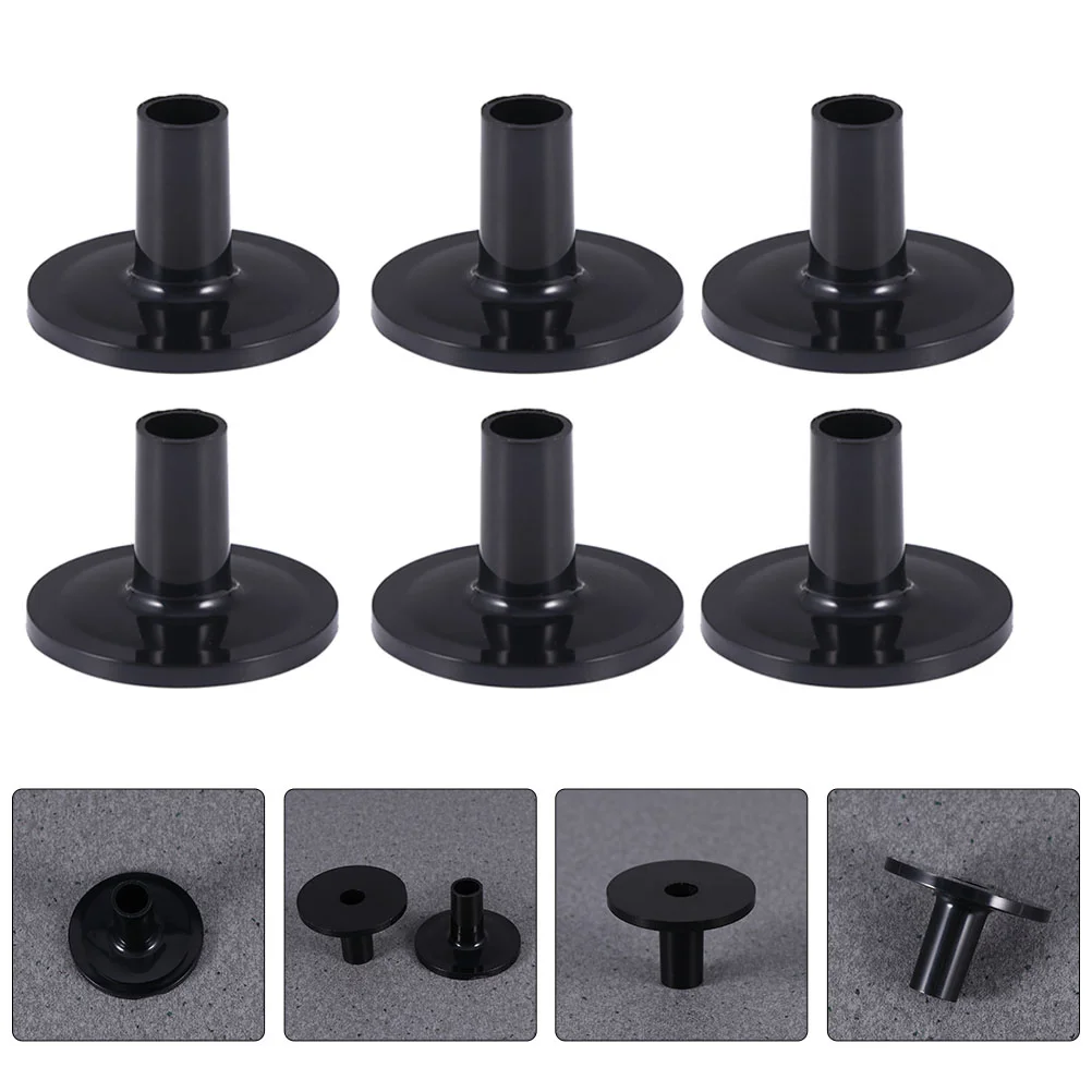 10 Pcs Cymbal Rest Impact-resistant Drum Accessories Sleeves Casing Tools Supplies Functional Plastic for