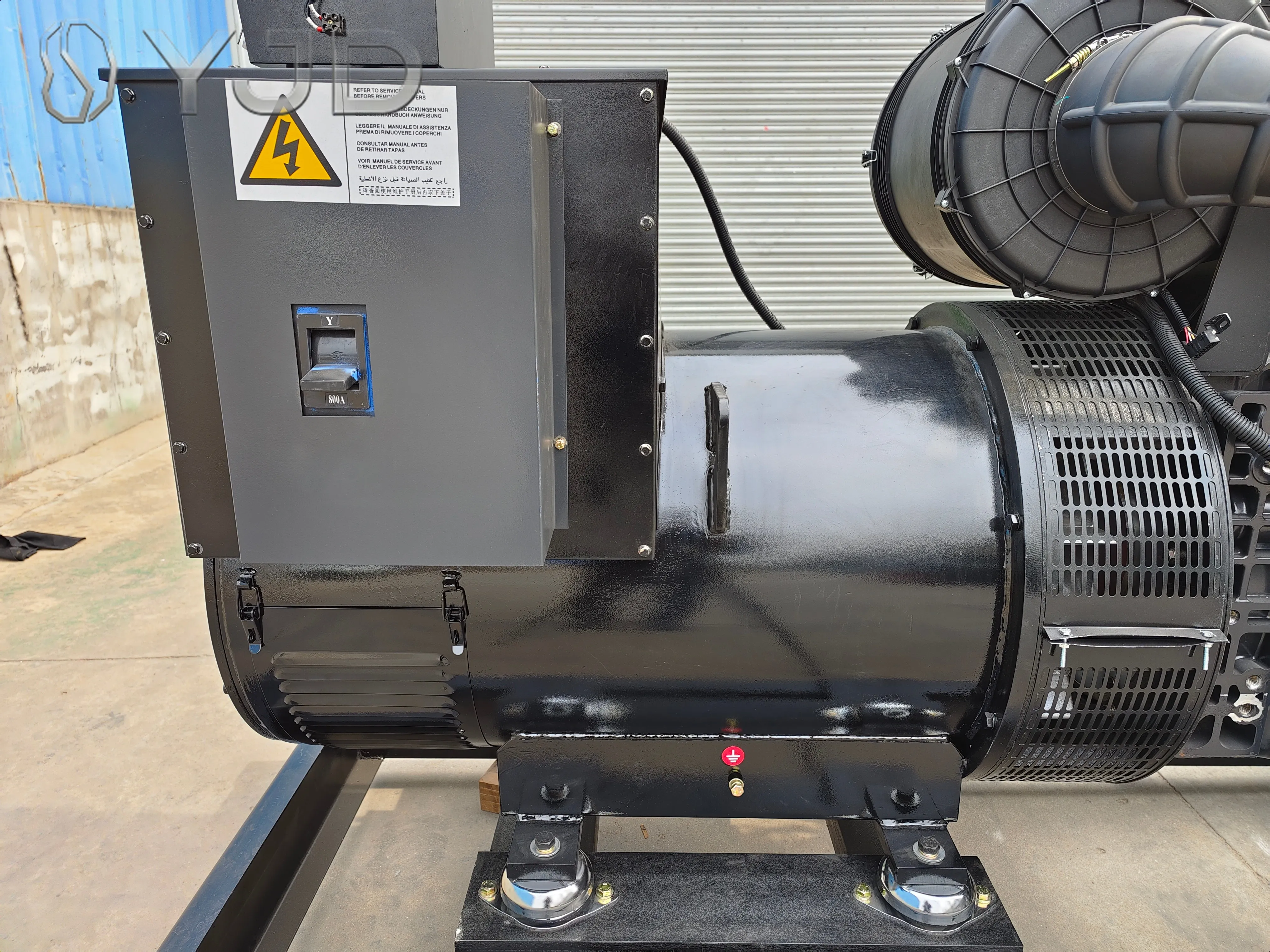 High Quality Open Frame Diesel Electric Generator 30kW 50kW 80kW 100kW 1500RPM 1800RPM for Workshop Use