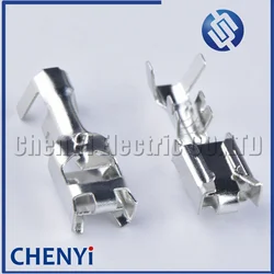 20 Pcs Female Auto Wire Crimp Terminal 6.3mm Pin For Metri-Pack 630 Series Electronic Fan Auto Connector G221 12033769 12034269