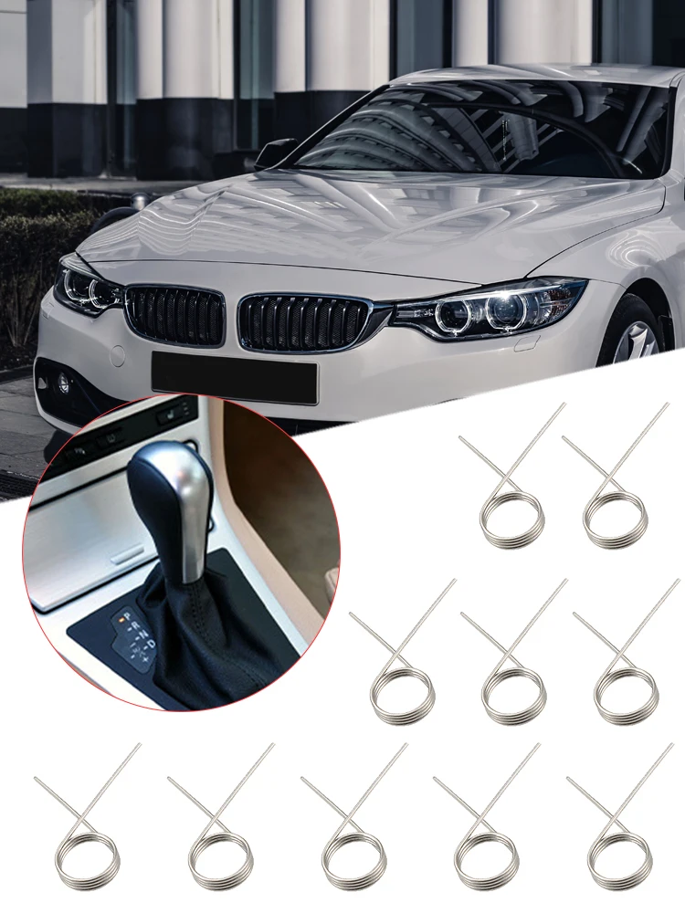 

10 шт. автомобильные торсионные пружины, рычаг переключения передач из сплава, торсионная пружина, мини-механизм шестерни, торсионная пружина для BMW 1 2 серии X1 X3