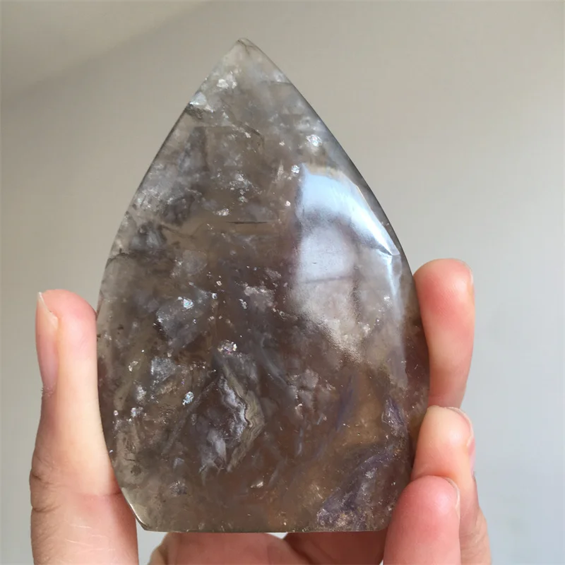 Piedra Natural de Fluorita y Mica en Simbiosis, Cristal de Cuarzo de Forma Libre, Minerales, Decoración para el Hogar, Regalos de Reiki, Sanación Energética, Buena Suerte
