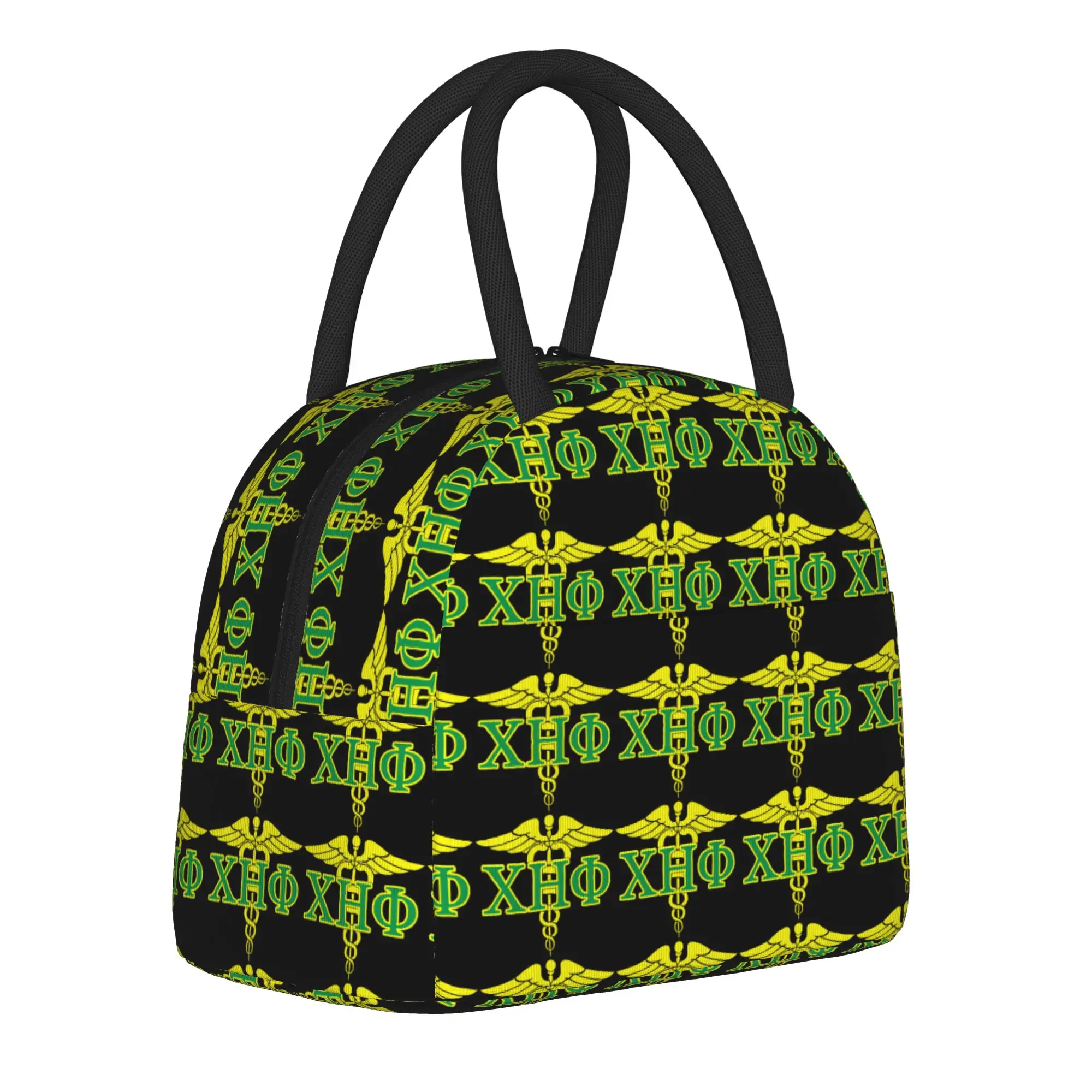 CHI ETA PHI Sorority Nurse 1932 Lunch Bag  Picnic Lunch Box For Unisex Casual Custom Thermal Tote Handbags  Cooler Bag