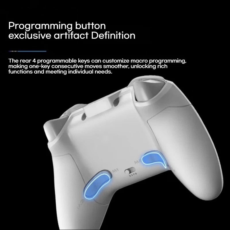 Gaming Gamepads Yao C550 Third Mock Examination Wireless Game Controller Programmable For Tv/Pc/Switch/Team/Android/Ios/Xbox