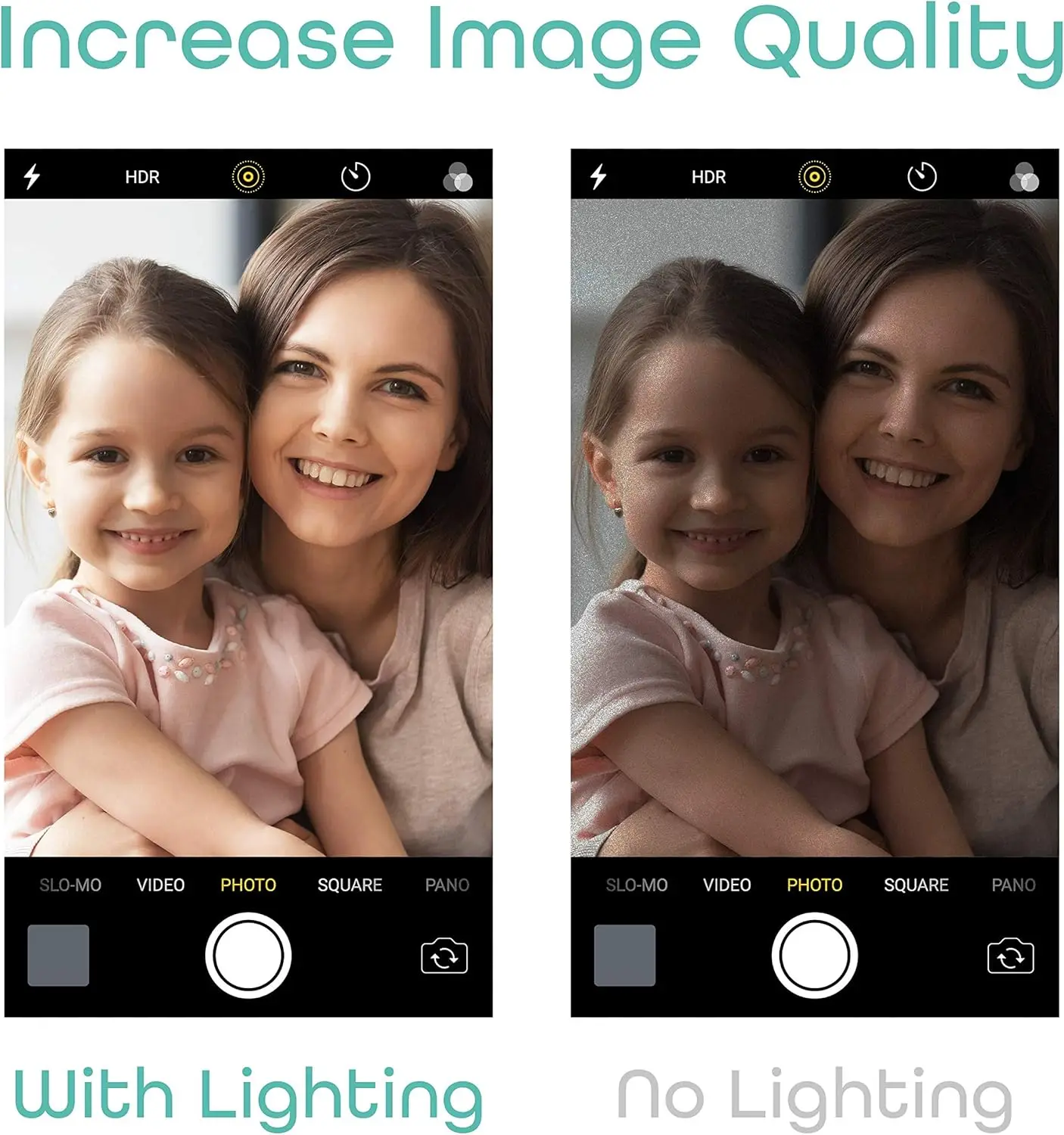 子供のための柔軟なグースネックセルフィーリングライト、クリップオンライト、読書灯、携帯電話ホルダー、目の保護、デスクランプ、360 °