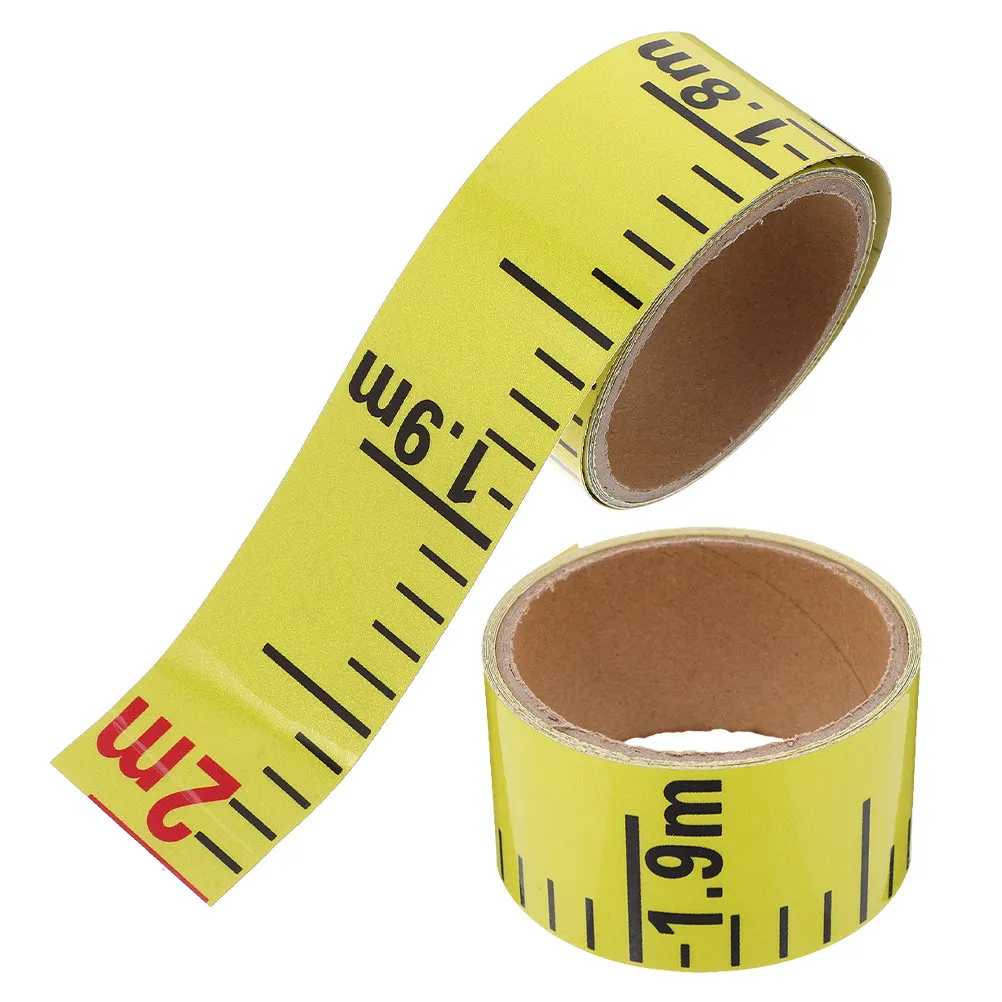 

2 шт. наклеек-линейек для измерения уровня воды в бассейне, самоклеящиеся ПВХ-индикаторы уровня для резервуаров, точный мониторинг уровня воды для плавательных бассейнов