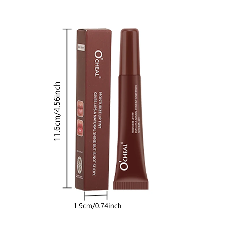 Lucidalabbra idratante, colori vivaci, impermeabile, resistente al sudore e antiaderente alla tazza, creazione di un trucco labbra luminoso