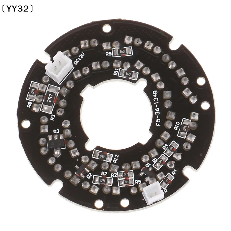 IR 36 LED Light Board Infrared Lamp Board Module for Day  Vision Camera Security Camera High Definition IR LED 90 degrees〔YY32〕