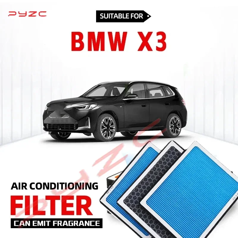 For BMW X3 Cabin filter Air Filter Activated Carbon Air Conditioning Filter with Fragrance to Purify Car Cabin Air