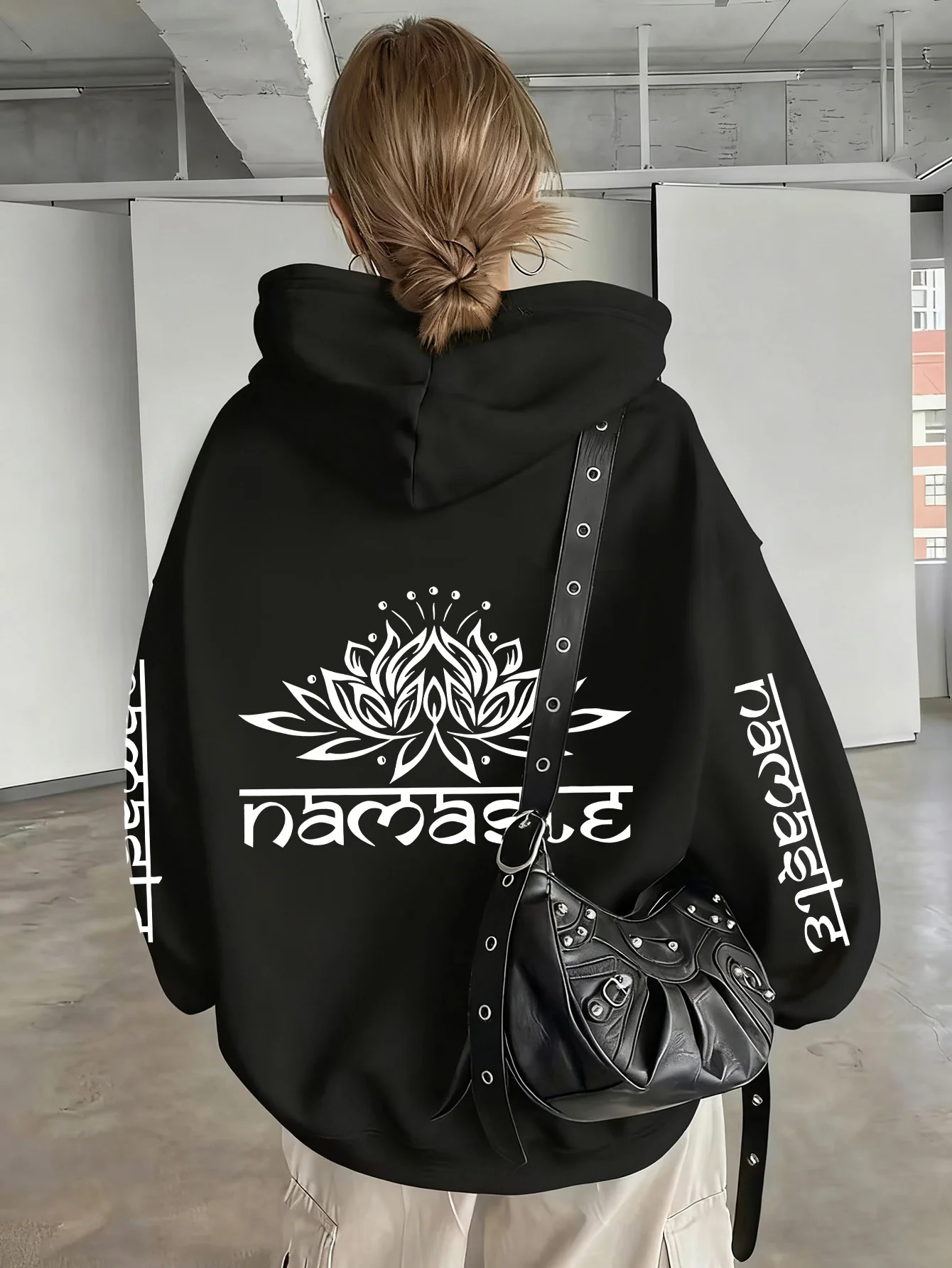 Hoodie Women Oversized - Sweat à capuche unisexe pour femme,