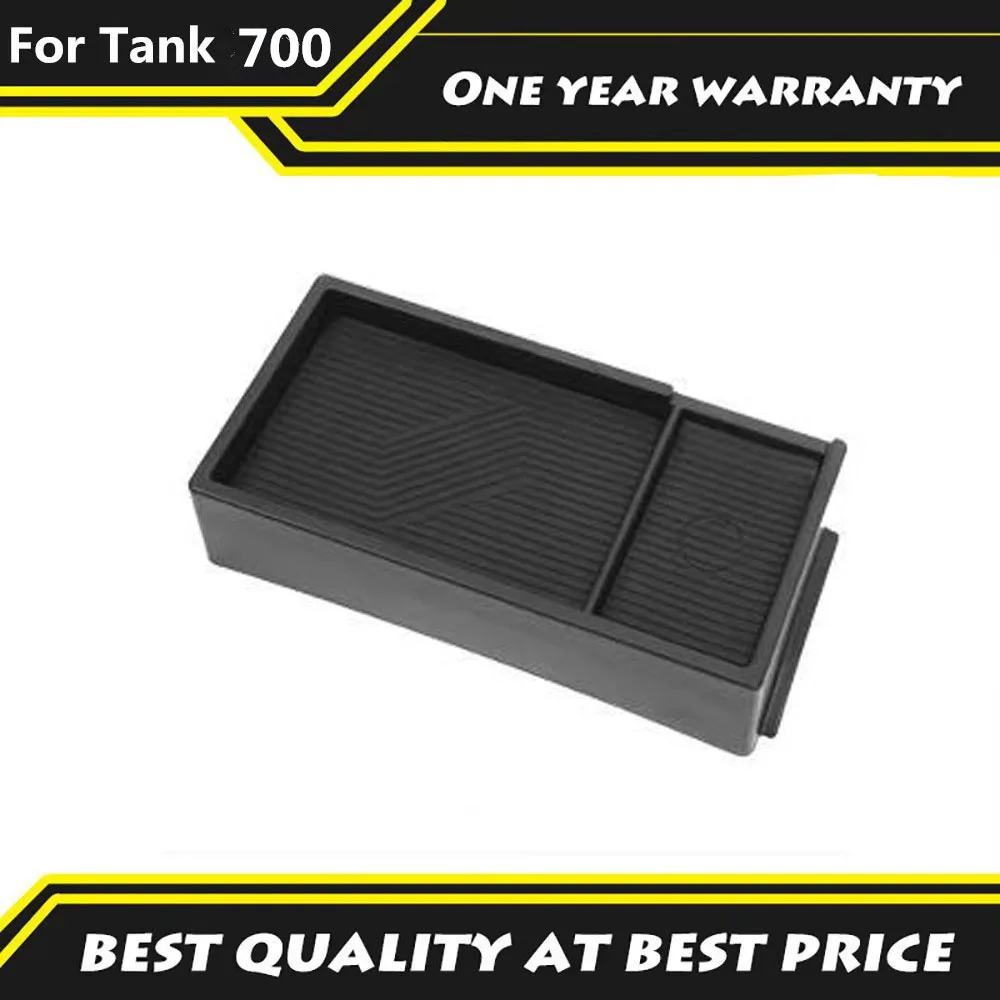 

For Tank 700HI4-T 2024 2025 Rear Storage Box Of Central Control Screen Modified With Cup Holder Storage And Interior Supplies